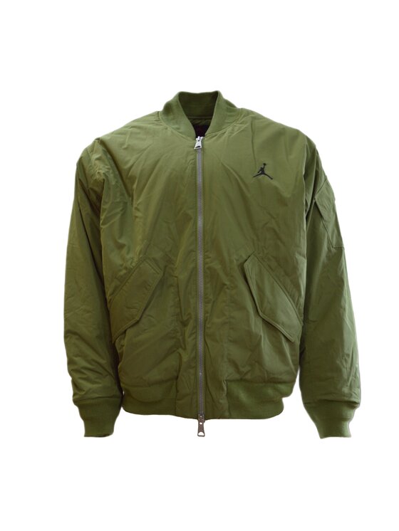 Nike Nike Kurtka bomber Essentials Renegade Zielony Standard Fit