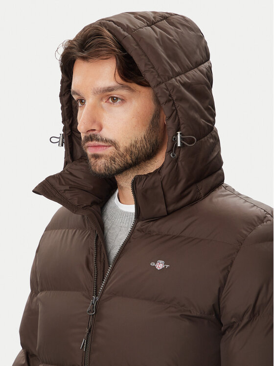 Gant Gant Kurtka zimowa Active Cloud 7006661 Brązowy ciemny Regular Fit