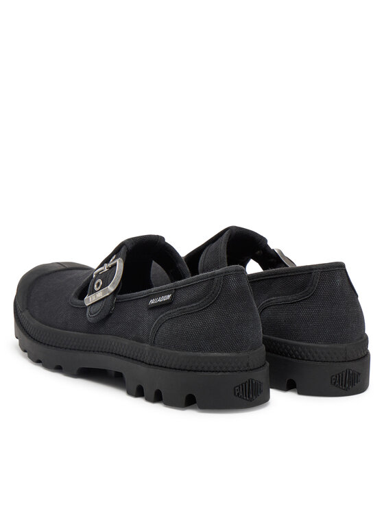 Palladium Palladium Polobotky Pampa M-Jane Washed 94475-008-M Černá