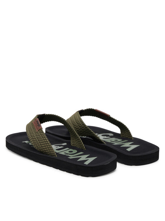 Wrangler Wrangler Varbavahesandaalid Zane Flipflop Men Low 20251044 Khakivärviline