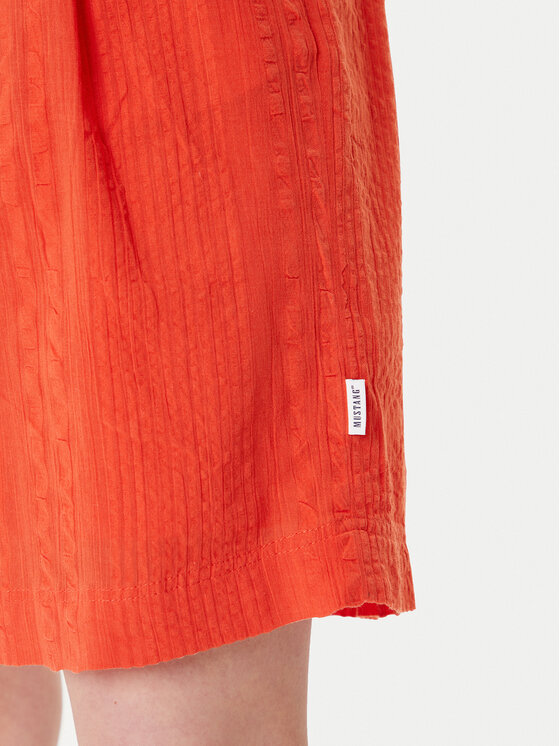 Mustang Mustang Stoffshorts Darrah 1016586 Orange Relaxed Fit