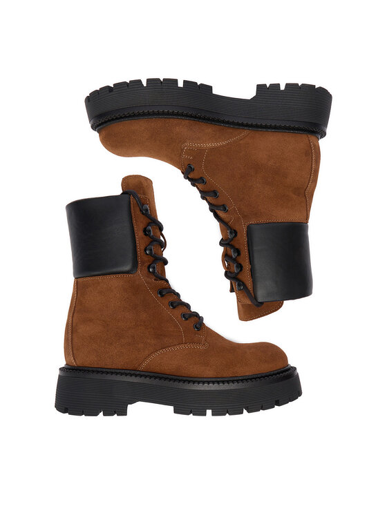 Badura Badura Schnürstiefeletten EO-AMIRA-8002 Braun