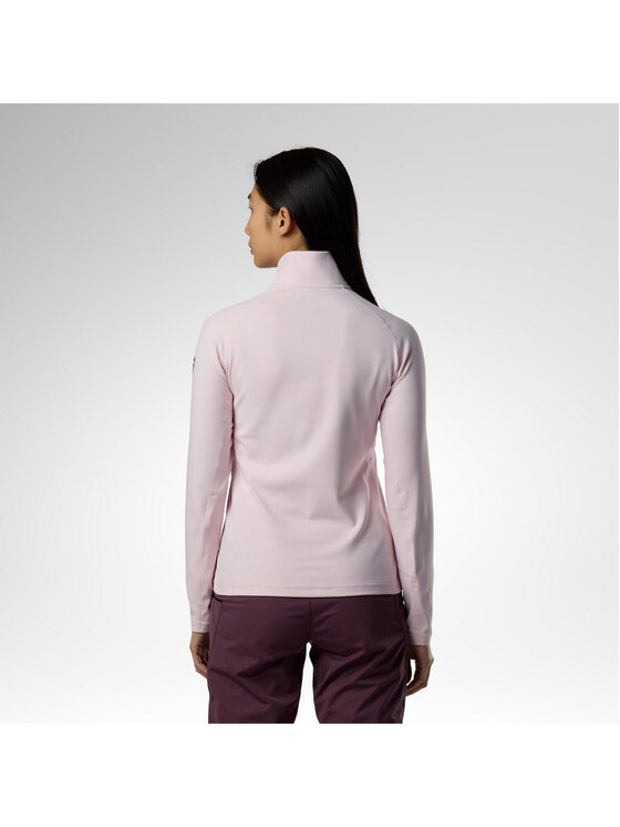 Rossignol Rossignol Bluza techniczna W Mid Layer Stretch Hz Różowy jasny Slim Fit