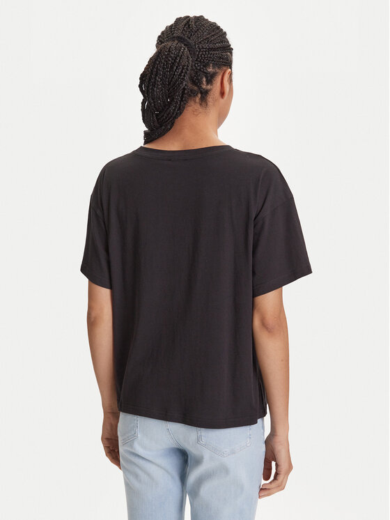 Emporio Armani Underwear Emporio Armani Underwear T-Shirt EW000553 AF10887 UC001 Czarny Loose Fit