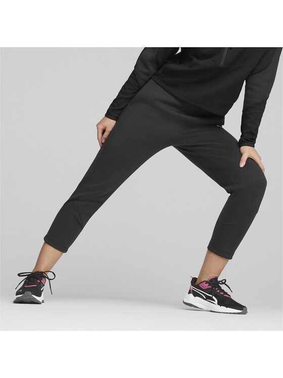 Puma Puma Spodnie dresowe 673118 Czarny Regular Fit