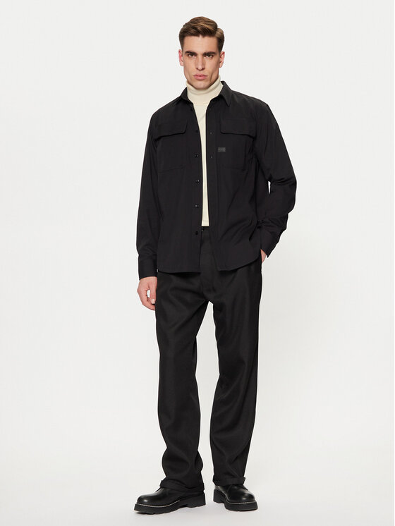 G-Star Raw G-Star Raw Spodnie materiałowe D25236 6484 Czarny Loose Fit