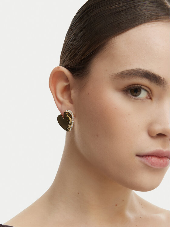 Guess Guess Обици JUBE06 089JW Златист