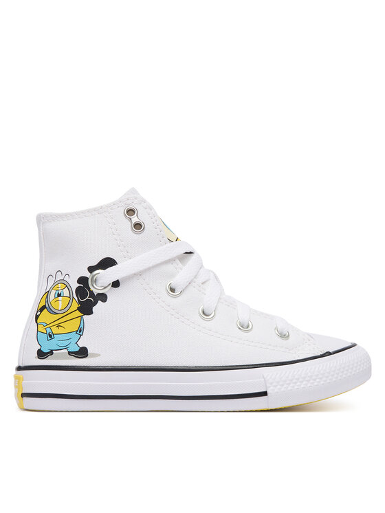 Converse Converse Tenisice Converse x Minions Chuck Taylor All Star A21405C Bijela