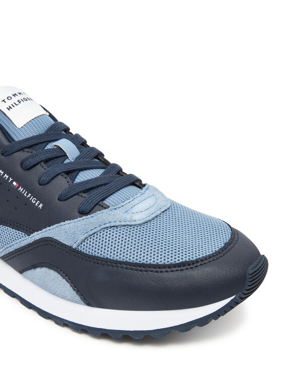 Tommy Hilfiger Tommy Hilfiger Снікерcи New Runner Eva Mix FM0FM05522 Голубий