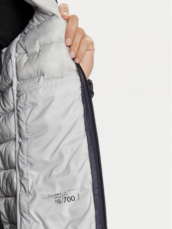Jack Wolfskin Jack Wolfskin Пухено яке Passamani A61833 Сив Regular Fit