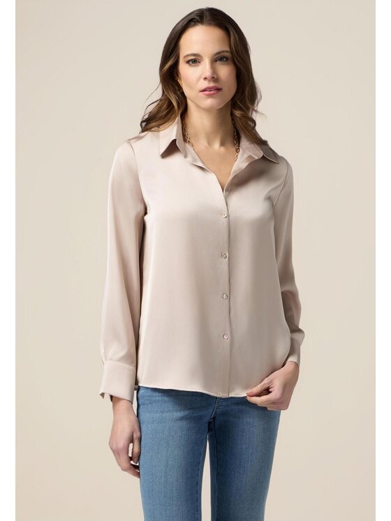 Oltre Oltre Koszula 5374R202939N022 Brązowy Regular Fit