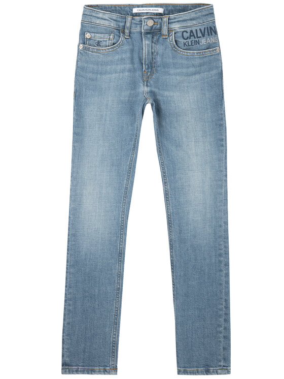 Calvin Klein Jeans Calvin Klein Jeans Jeans hlače Pine Light IB0IB00335 Modra Skinny Fit