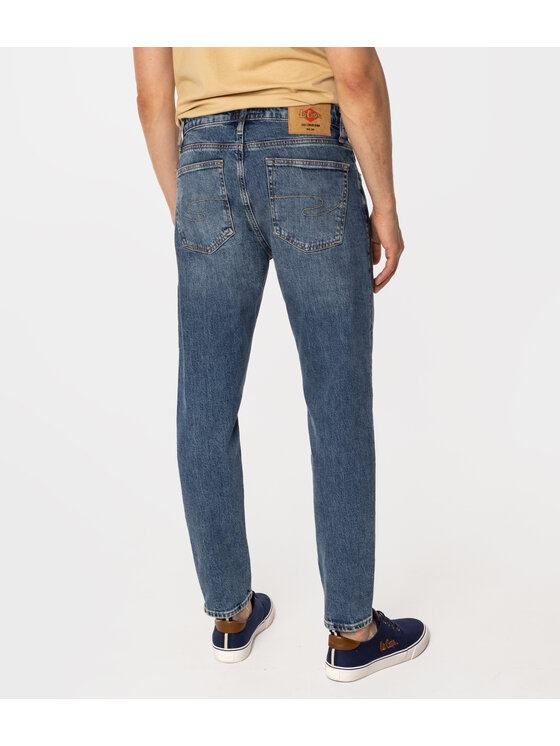 Lee Cooper Lee Cooper Jeansy LONDON Niebieski Tapered Fit