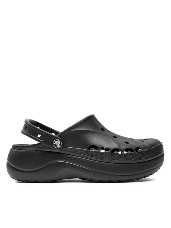 Crocs Iešļūcenes Baya Platform Clog 208186-001 Melns