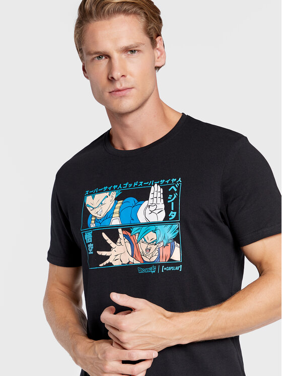 Capslab TShirt Dragon Ball Super Dual CL/DBS/1/TSC/DUA2 Schwarz