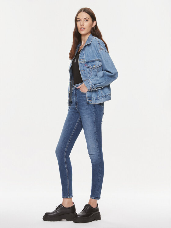 Calvin Klein Jeans Calvin Klein Jeans Jeansy J20J222140 Tmavomodrá Skinny Fit