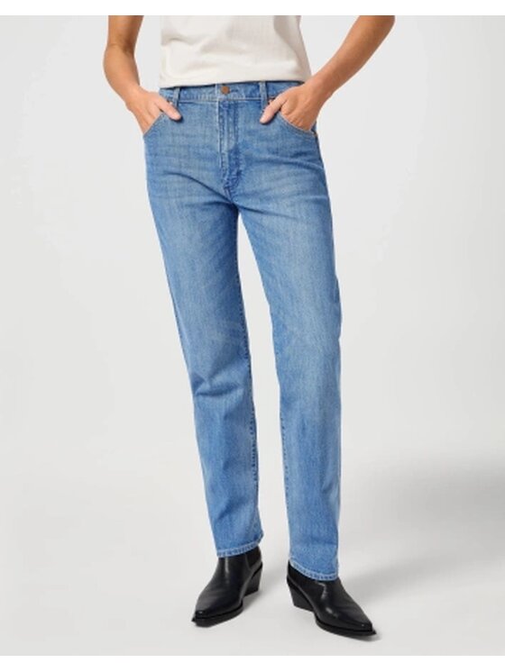 Wrangler Wrangler Jeans Style Crosby Blu Straight Fit