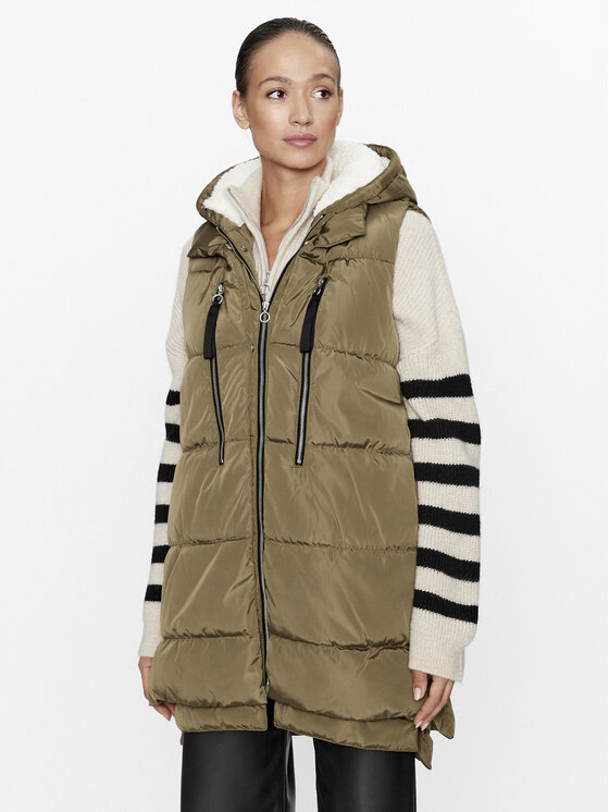 ONLY ONLY Vestă 15300259 Maro Regular Fit