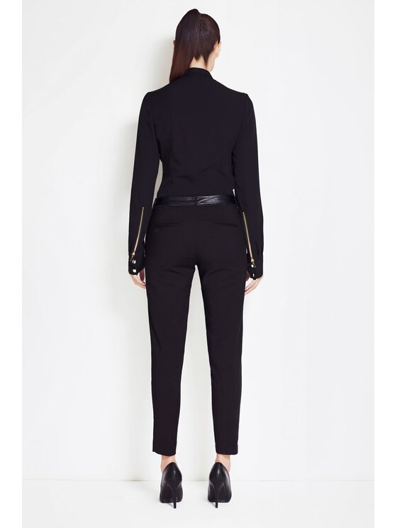 Awama Awama Košeľa A052 Čierna Basic Fit