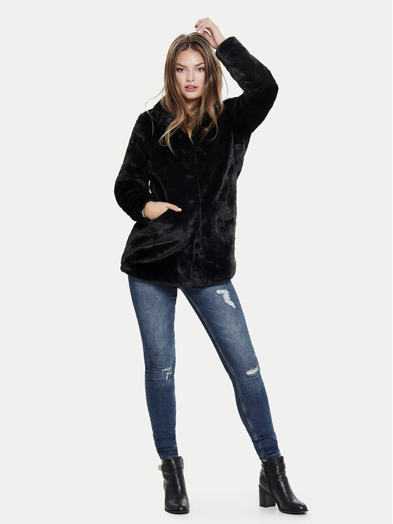 ONLY ONLY Pelliccia Vida 15164600 Nero Regular Fit