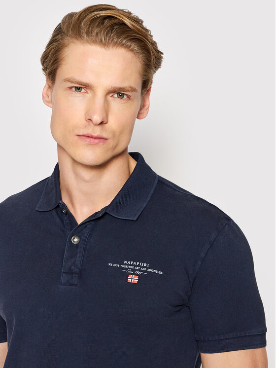 Napapijri Napapijri Polokošile Elbas NP0A4GDL Tmavomodrá Regular Fit