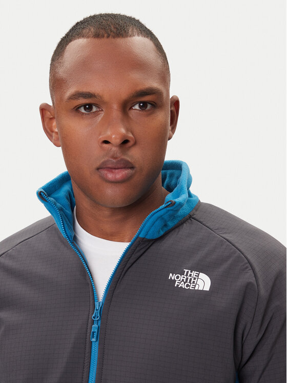 The North Face The North Face Fleecová mikina 1/2 Glacier NF0A89JH Modrá Regular Fit