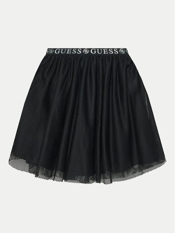 Guess Guess Tüllszoknya J5RD11 KACZ0 Fekete Regular Fit