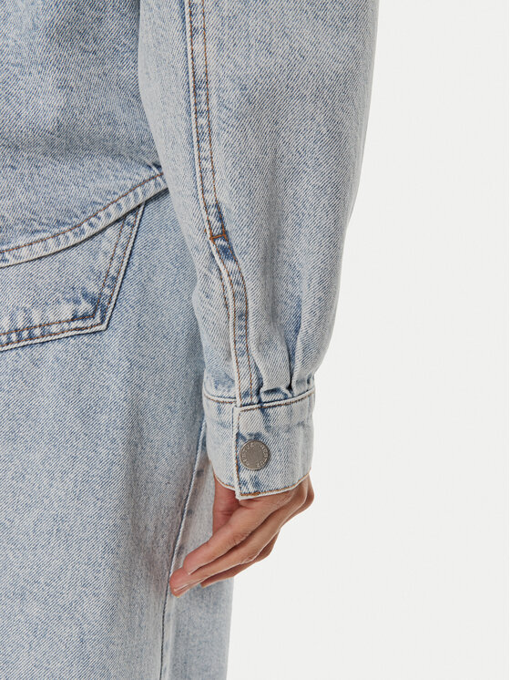Gestuz Gestuz Jeanshemd Kaily 10909063 Blau Oversize