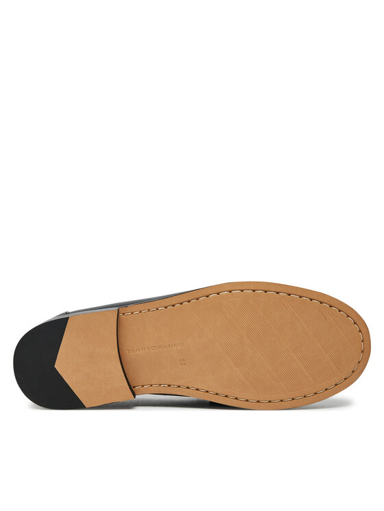 Tommy Hilfiger Tommy Hilfiger Mokasinke Soft Leather Horsebit Loafer FW0FW08414 Crna