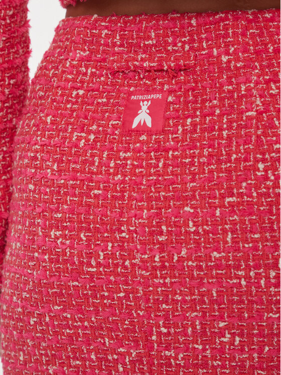 Patrizia Pepe Patrizia Pepe Мини пола 8G0402/A376-F592 Розов Regular Fit