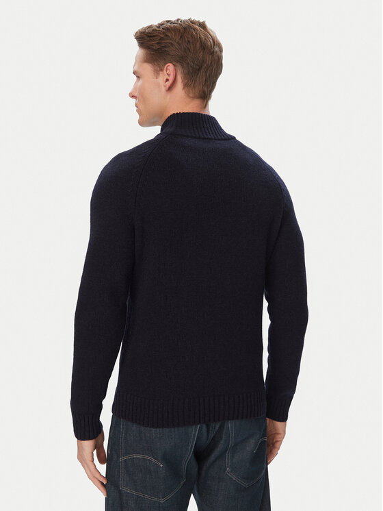 Blauer Blauer Rollkragenpullover Pianozey 26WBLUM10616 Blau Regular Fit