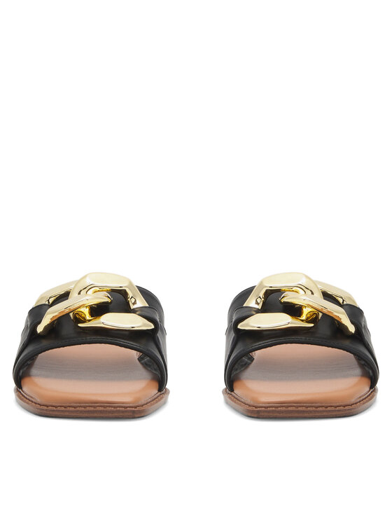DeeZee DeeZee Klapki LS6115-01 Czarny