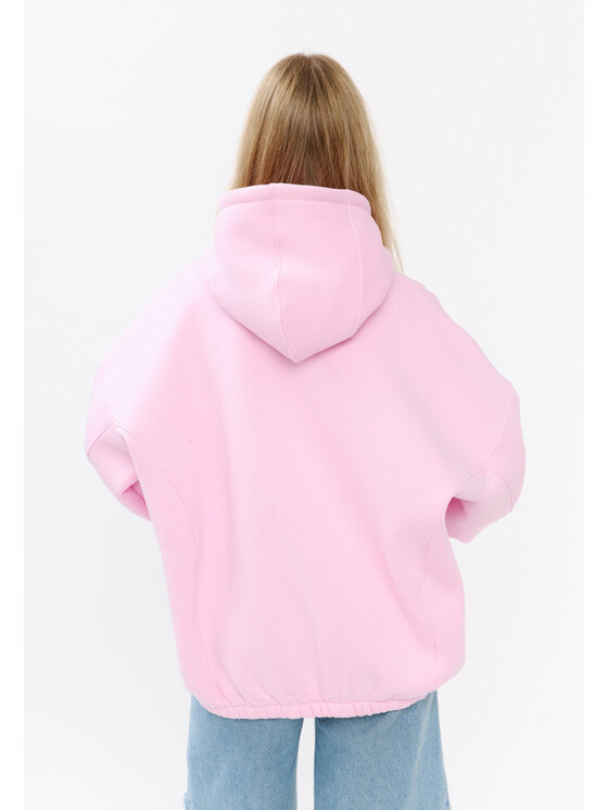 Mirons Mirons Bluza soft Różowy Oversize