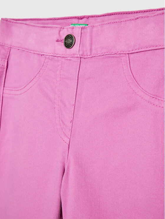 United Colors Of Benetton United Colors Of Benetton Hlače 4AU0CE00Q Ružičasta Skinny Fit