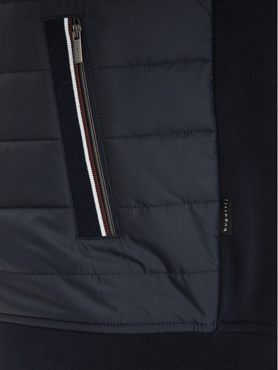 Bugatti Bugatti Prsluk 8850 75121C Tamnoplava Regular Fit