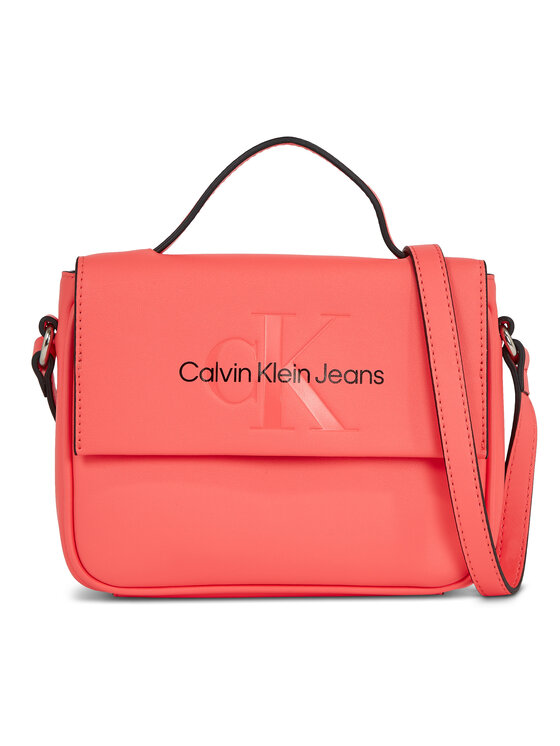 Calvin Klein Jeans Geantă Sculpted Boxy Flap Cb20 Mono K60K610829 Coral