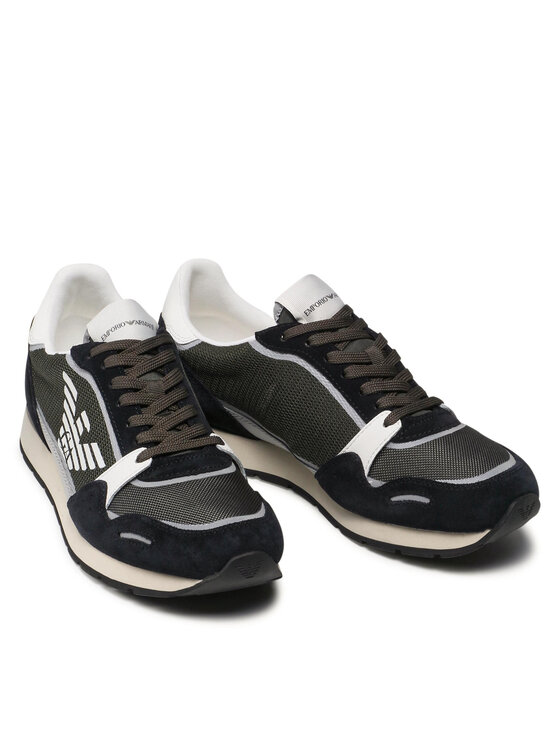 Emporio Armani Emporio Armani Снікерcи X4X537 XM678 Q446 Хакі