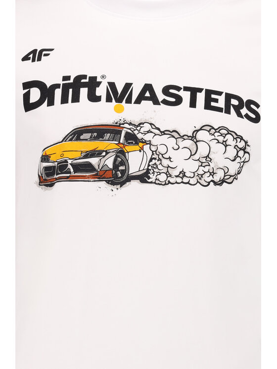 4F 4F T-Shirt TEAMWEAR Biały Regular Fit
