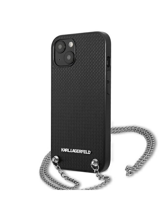KARL LAGERFELD KARL LAGERFELD Etui na telefon iPhone 13 Mini Czarny