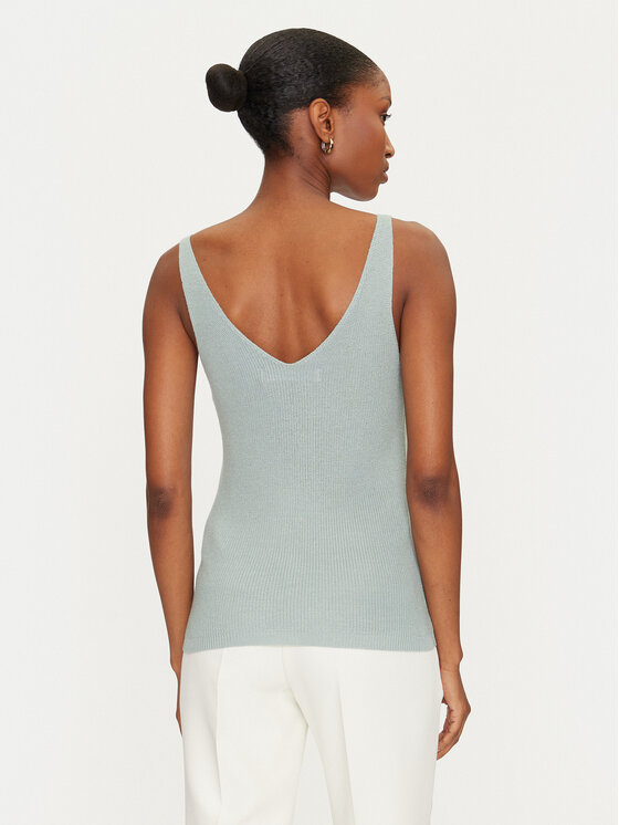 Vero Moda Vero Moda Top New Lex Sun 10281877 Zielony Regular Fit