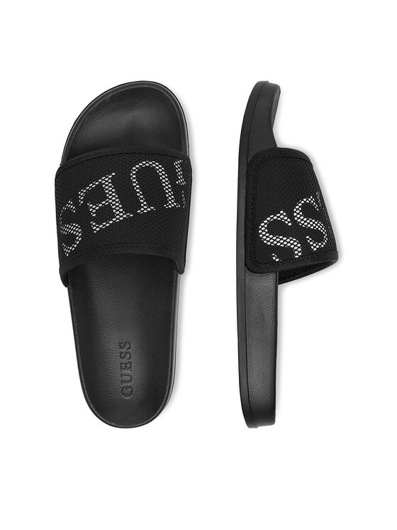 Guess Guess Šlepetės CEOWB-P5010527 Juoda