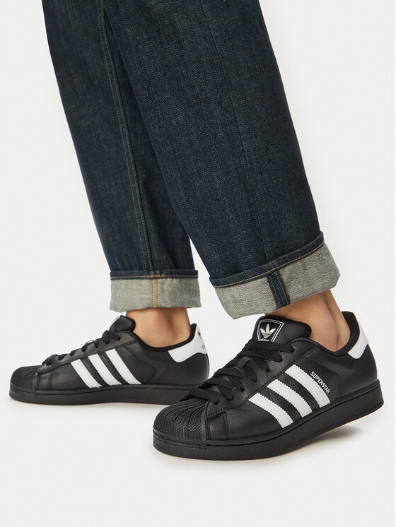 adidas Tenisice Superstar II JI0079 Crna
