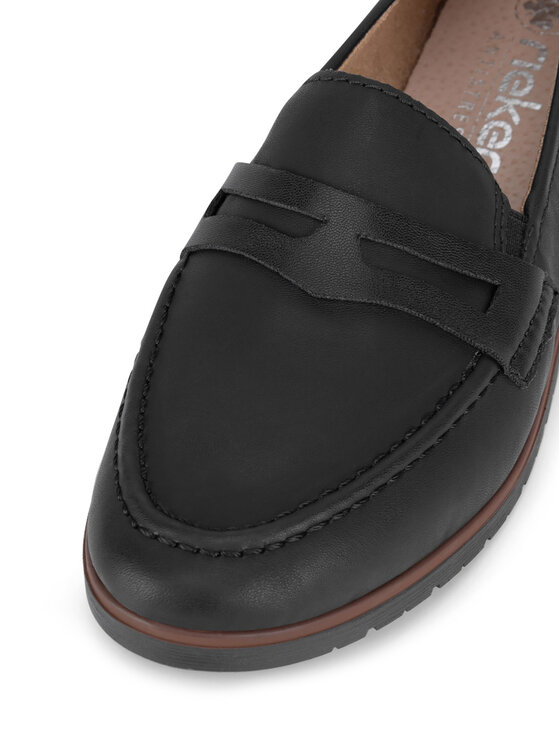 Rieker Rieker Mocasini 45300-00 Negru