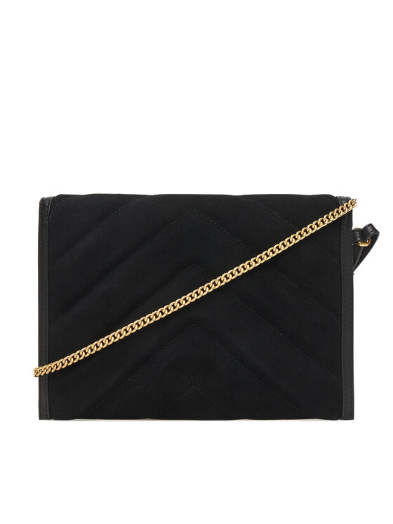 PINKO PINKO Ročna torba Flat Purse Handle AI 25-26 PCPL 104820 A2JH Črna