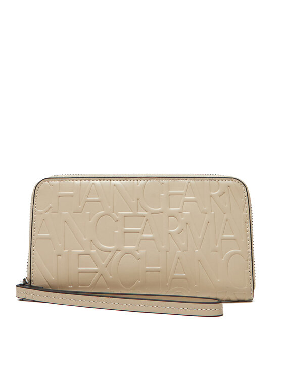 Armani Exchange Armani Exchange Veliki ženski novčanik 948451 CC793 U1092 Bež