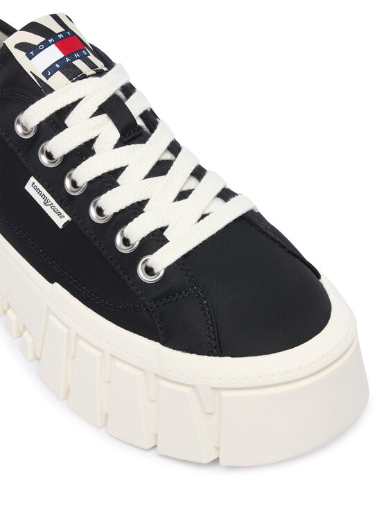 Tommy Jeans Tommy Jeans Sneakers Tj Platform Sneaker Zebra EN0EN03070 Schwarz