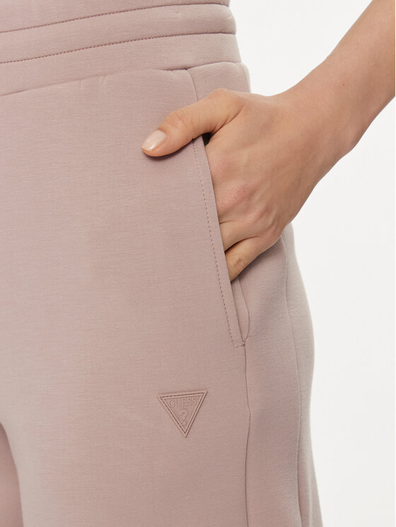 Guess Guess Športne kratke hlače Elly V2YD10 K7UW2 Bež Relaxed Fit