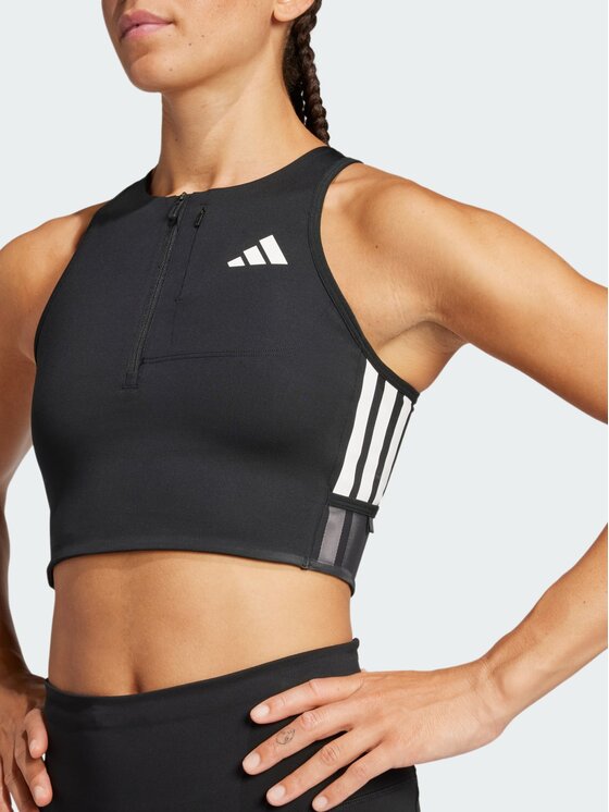 adidas adidas Top 151939 Czarny Fitted Fit