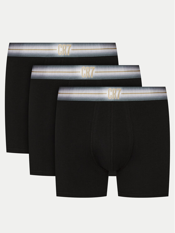 Cristiano Ronaldo CR7 Cristiano Ronaldo CR7 Set di 3 boxer 8100-49 Nero