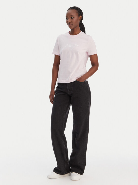 Calvin Klein Jeans Calvin Klein Jeans Tričko Cktail Concept LV047E813G Ružová Regular Fit